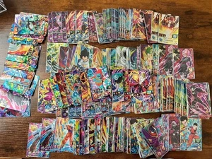 Bandai Super Dragon Ball Heroes cards HUGE LOTS of SR cards -over 200 cards - - Picture 1 of 2