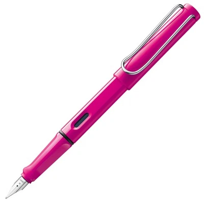 LAMY Safari Pluma Estilográfica Rosa Diseño Atemporal Icono Agarre Ergonómico Tinta Incluida Foto 1 de 4