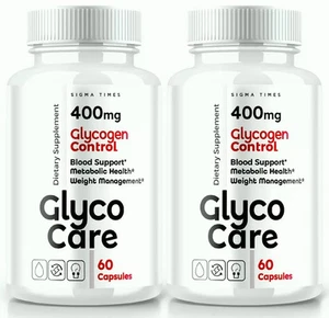 Píldoras de control de glucógeno Glyco Care azúcar en la sangre y ayuda metabólica para la salud | Paquete de 1 - Imagen 1 de 7