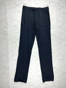 🔥75% OFF🔥 [SALE] Luciano Barbera Black Cotton Casual Pants Sz. US32 - Picture 1 of 12