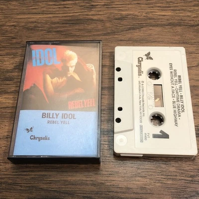 1983 Billy Idol Rebel Yell Cassette Tape Orig Vintage FVT 41450 - Image 1 of 4
