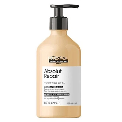 L'Oreal Professionnel Serie Expert Absolut Repair Gold Quinoa Conditioner 16.9oz - Image 1 of 2