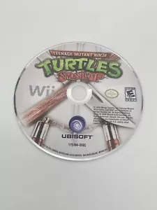 Teenage Mutant Ninja Turtles: Smash-Up (Nintendo Wii, 2009) Disc Only Tested - Picture 1 of 2