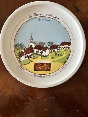 porcelaine l’hirondelle LA FRANCE PÂTISSIÈRE millefeuille Décor Naïf - Photo 1/4