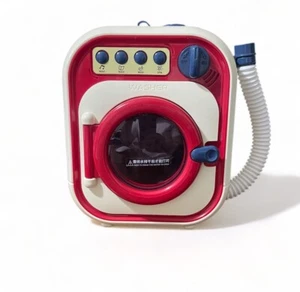 Vintage Childrens Toy Washing Machine With Buttons & Spinning Drum - Picture 1 of 8