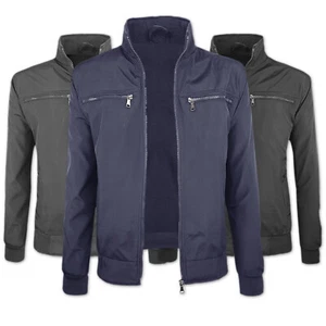 Giubbotto Uomo Invernale Giubbino Classico Comfort Imbottito Pile Giacca VEQUE - Afbeelding 1 van 21