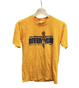 Vintage 1983 The Great Texas River Run S/M T-Shirt Medium Waco 80s - Bild 1 von 3
