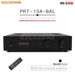 PRT13A-BAL Remote version Stereo Balance Tube preamplifier Vacuum tube preamp - Picture 1 of 9