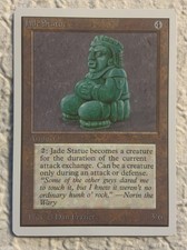 MTG Jade Statue NM MT Unlimited Edition Regular Uncommon