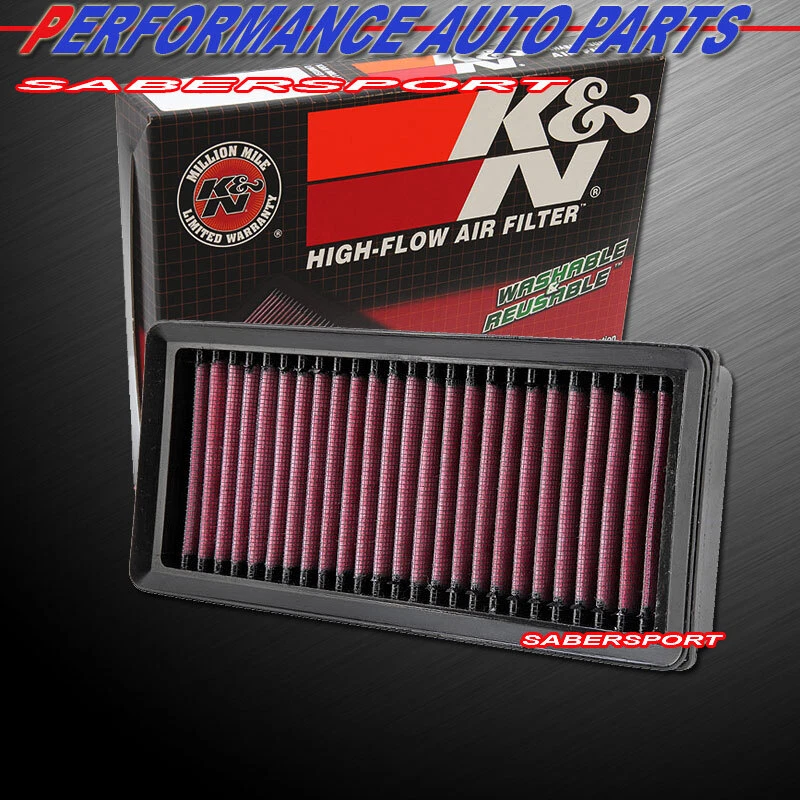 Filtro de aire de alto flujo K&N BM-1611 para BMW K1600B K1600GT K1600GTL 2011-2025 y más Foto 1 de 1