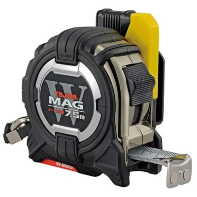  Tajima Cef G3 Gold Double Mug 25 7.5 m 25 mm Width Meter Scale CWM3S2575 JP - Image 1 of 3