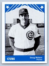 Doug Welenc 1983 TCMA Midland Cubs