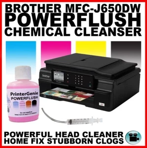 Brother MFC J650DW Printhead Cleaner, Nozzle Flush, Unblock, Clear - Afbeelding 1 van 5