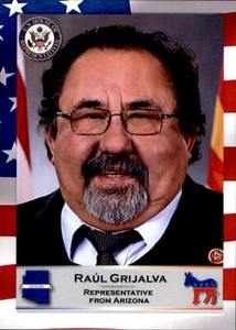 2020 United States Congress #111 Raul Grijalva Tucson Arizona AZ Trading Card
