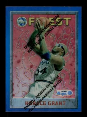 1995-96 TOPPS FINEST REFRACTOR W/ COATING #105 HORACE GRANT ORLANDO MAGIC - Image 1 of 2