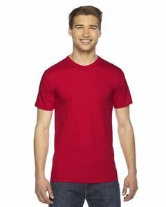 American Apparel Unisex Fine Jersey Short Sleeves T Shirt 2001W XS-3XL - Picture 1 of 35