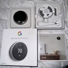 Google Nest 3rd Generation Learning Thermostat Stainless Steel A0013. Open Box
