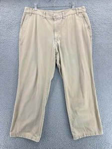 Pantalone PATAGONIA cotone biologico uomo 38 (35x29 effettivo) marrone kaki chino gamba dritta - Foto 1 di 13