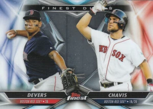 Tarjetas de ""inserto dual"" de béisbol Finest (Topps) 2020 - Imagen 1 de 19
