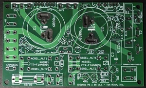 DIY Audio Dual Voltage Power Supply with Soft-Start & Fan Regulator - Bare PCB - Picture 1 of 5