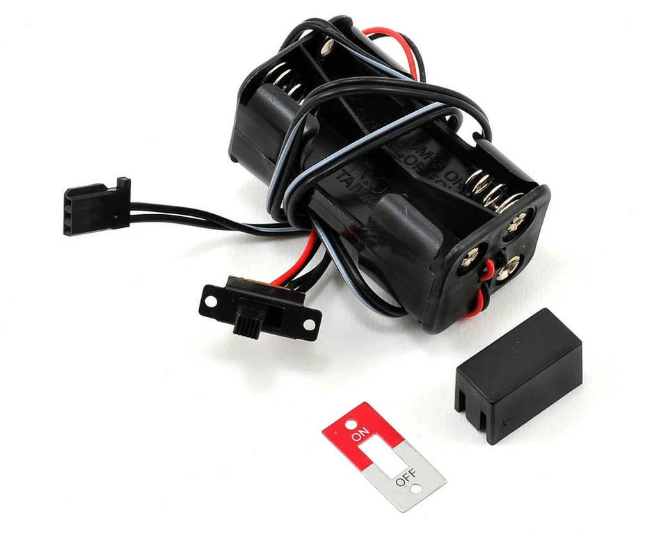 "TRAXXAS TRA-3170 Battery Holder, 4 Cell w/ On-Off Switch"
