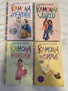 The Ramona Collection Beverly Cleary 2013 Lot Of 4 Ramona Brave Paperback- Good - Picture 1 of 2