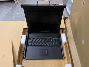 Belkin KVM Rack Console Zoll LCD 1280 x 1024 - Picture 1 of 1