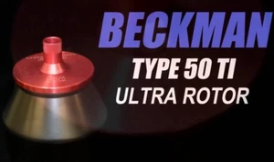 BECKMAN ULTRA ZENTRIFUGE TYP 50 TI TITANIUM FIXED ANGLE 50KRPM SUPERSPEED ROTOR - Bild 1 von 8