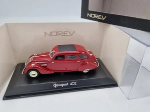 PEUGEOT 402 BERLINE BORDEAUX AU 1/43 NOREV 474210 - Photo 1/2