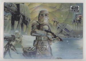 2021 Topps Chrome Star Wars Galaxy Wave Refractor 45/99 Brian Rood #43 6u3