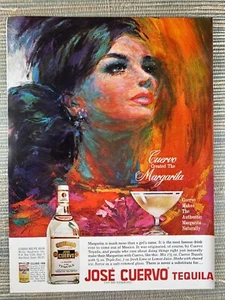 Jose Cuervo Tequila Margarita Sam Katz Arte 1967 Anuncio Impreso Vintage - Imagen 1 de 1