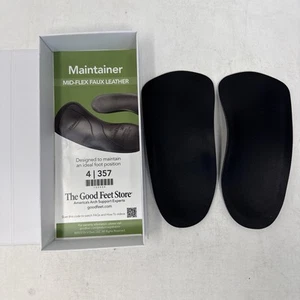 The Good Feet Store Maintainer Mid-flex 4 | 357 Arch Support Faux Leather - Picture 1 of 8