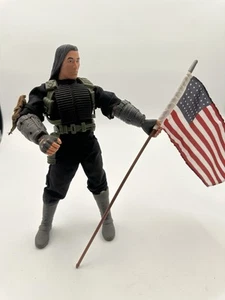 Hasbro GI Joe 1996 12” Mattel Soldier Figure Scar Face Native American - Imagen 1 de 11