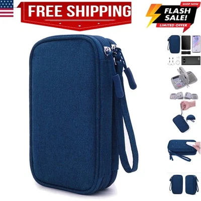 Estuche organizador de viaje para suministros para diabéticos para tiras, lancetas, agujas, lancin... Foto 1 de 4