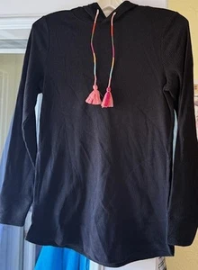 #1427 Belle by Kim Gravel Sudadera con Capucha con Pulsera Borla Corbatas Talla XL - Imagen 1 de 1