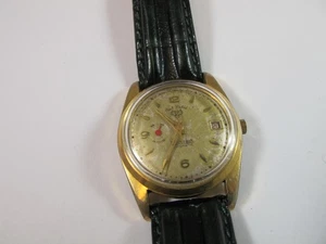 PAUL BUHRE MENS ROTOGRAPHIC AUTOMATIC WITH FELSA 760 WIND INDICATOR no reserve - Picture 1 of 15