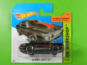 Hot Wheels 2015 - '86 Monte Carlo SS - HW Workshop - 230 - New In OVP - Picture 1 of 1