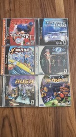 Lote 6 juegos dreamcast - Space Channel, Fur Fighters, Crazy Taxi todos completos