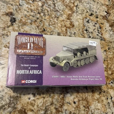 Corgi CC60004 Sd.Kfz. 7 portaaviones de personal semipista Krauss Maffei 1941 nuevo en caja Foto 1 de 4