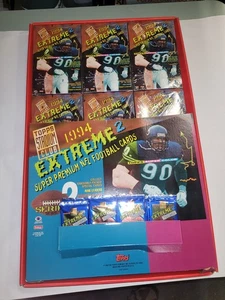 TOPPS STADIUM CLUB DEALER STORE DISPLAY 1994 EXTREME 2 Football 228 Packs Nos - Picture 1 of 12