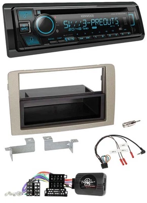 Kenwood Bluetooth USB CD Lenkrad DAB Autoradio für Lancia Musa 2004-2012 - Bild 1 von 4