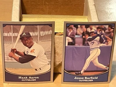 Juego completo Pacific Baseball Legends 1990 1-110 Hank Aaron Barfield Foto 1 de 2