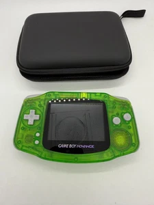 IPS V2 LCD Screen Nintendo Game Boy Advance Reshelled BK from JAPAN freeshipping - Picture 1 of 7