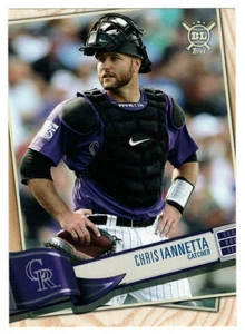 Chris Iannetta - Colorado Rockies - 2019 Topps Big League Baseball # 142 Mint - Picture 1 of 1