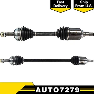 FRONT LEFT & RIGHT CV Axle Shaft For TOYOTA COROLLA 1993-2002 FWD - Picture 1 of 12