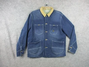 Chaqueta polar para tareas J.Crew Wallace & Barnes extra grande azul índigo forrada - Imagen 1 de 22