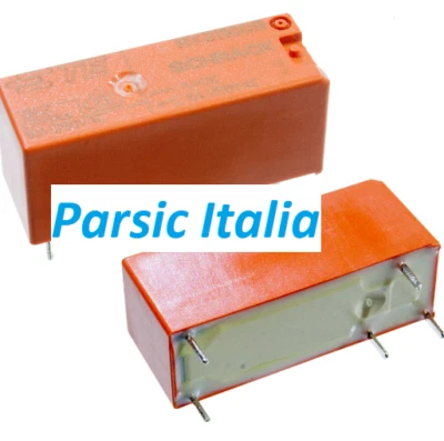 SCHRACK/TE RELE' RY211005 SPDT 8A 5VDC 112Ohm Mini PWR PCB RELAY 5 PIN SCHRACK (=2 PEZZI )