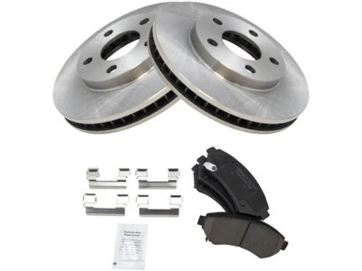Kit de pastillas de freno y rotor delantero Oldsmobile Silhouette 1997-2004 63667CCRN 1999 Foto 1 de 2