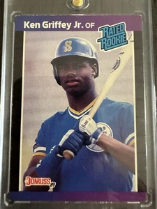 💥KEN GRIFFEY JR. ROOKIE ⚾️1988 LEAF DONRUSS BASEBALL #33 RC - Picture 1 of 5