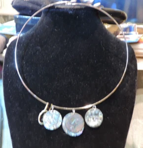 NOS JOAN RIVERS CLASSIC COLLECTION SILVER CHOKER NECKLACE - Picture 1 of 2